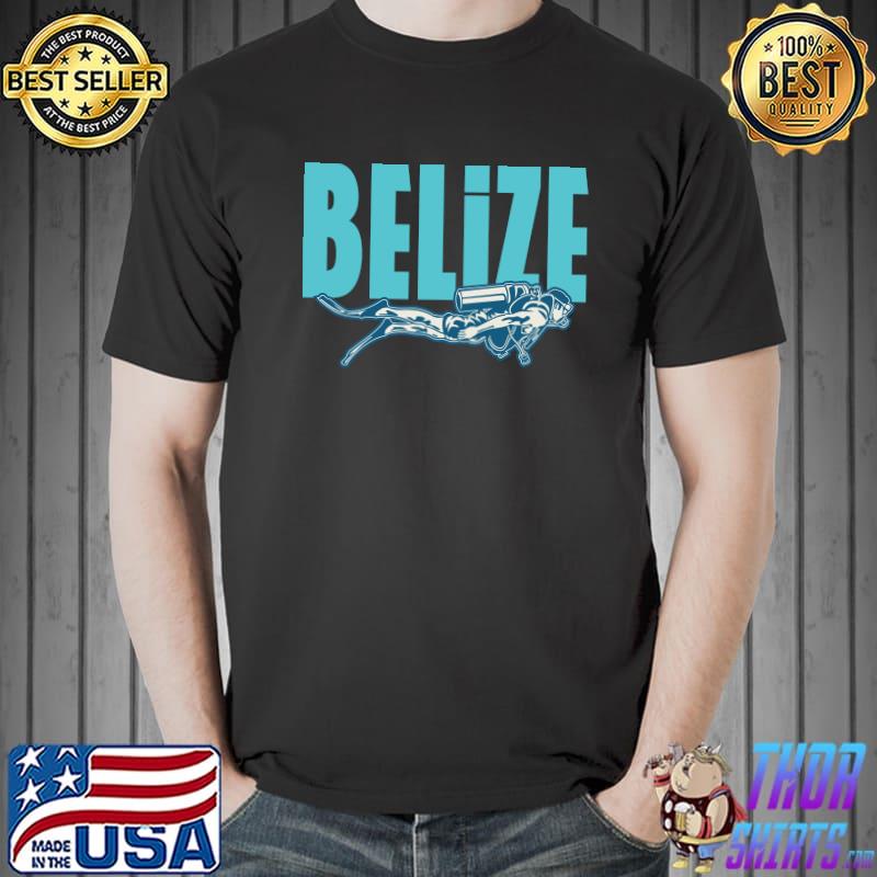 Original belize Scuba Diving T-Shirt Unisex