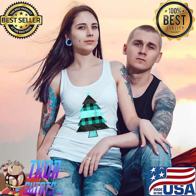 Original christmas Tree Buffalo Plaid Funny Xmas Gifts T-s Tank Top