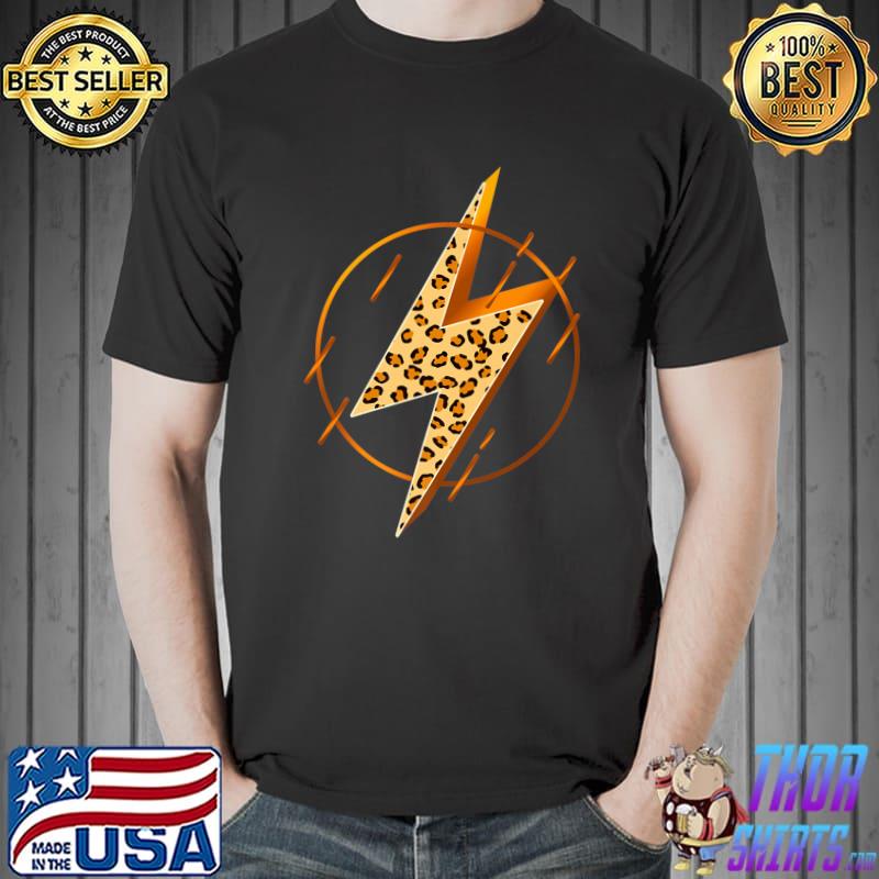 Original stylish woman that loves pink or lightning bolt cheetah Premium T-Shirt Unisex