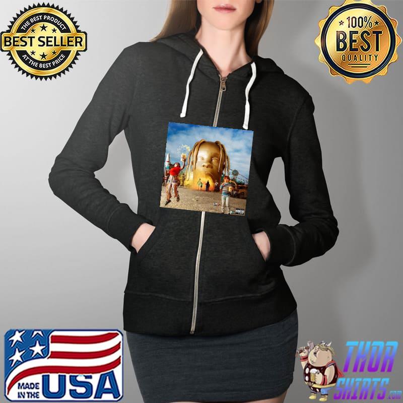 Original travis Scott Poster Shirt Full Zip Hooded