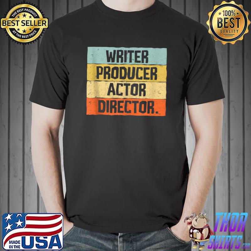 Premium cool Writer Producer Actor Director Filmmaker Movie Theater T-s Unisex