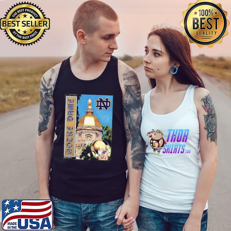 Premium Golden Dome Notre Dame Shirt Tank Top