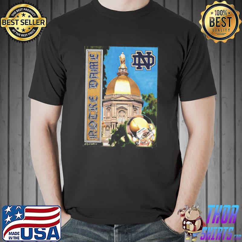 Premium Golden Dome Notre Dame Shirt Unisex