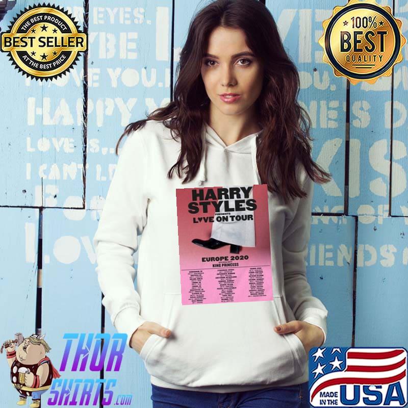 Premium harry Styles Live On Tour Cities Europe 2020 Shirt Hoodie
