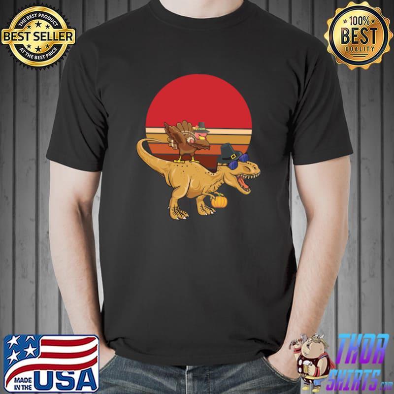 Premium kids Thanksgiving T-Rex Dabbing Turkey Boys T-s Unisex