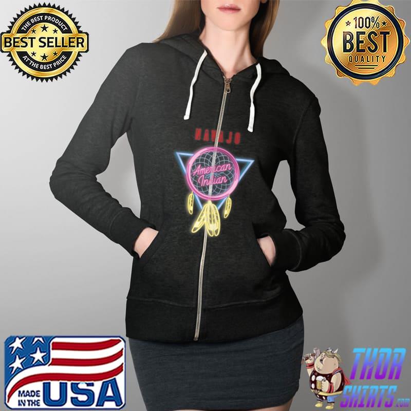Premium navajo American Indian Tribe fun retro Dreamcatcher T-s Full Zip Hooded