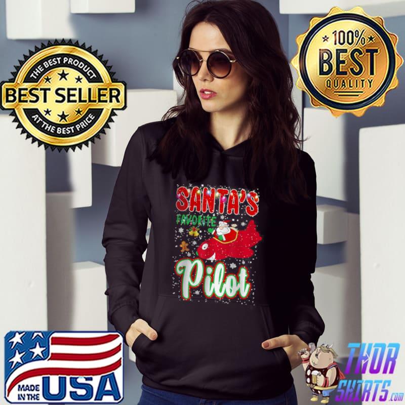 Premium Santa’s Favorite Pilot Xmas Christmas Vacation Shirt