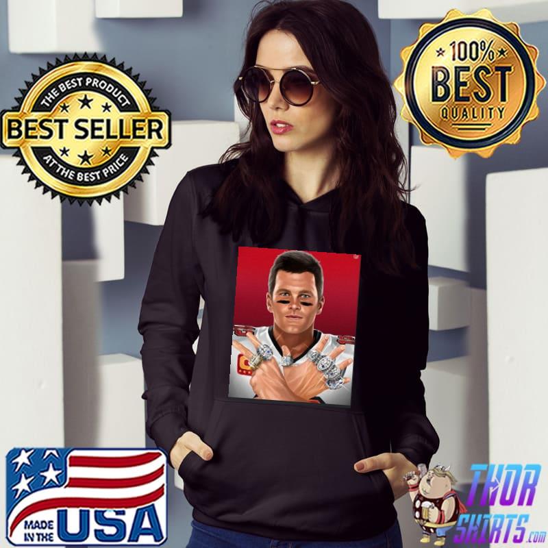 The Tom Brady of parenting 7 rings shirt - Guineashirt Premium ™ LLC