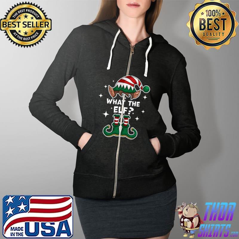 Premium what The Elf - Family Matching Group Christmas Funny Xmas T-s Full Zip Hooded