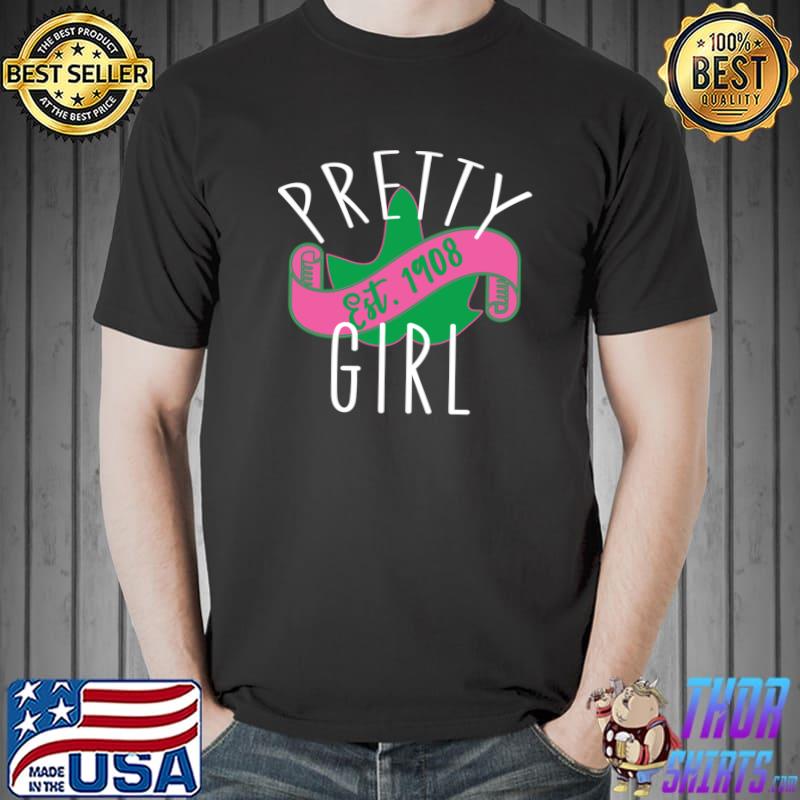 Pretty Girl 1908 Ivy Leaf T-s Unisex