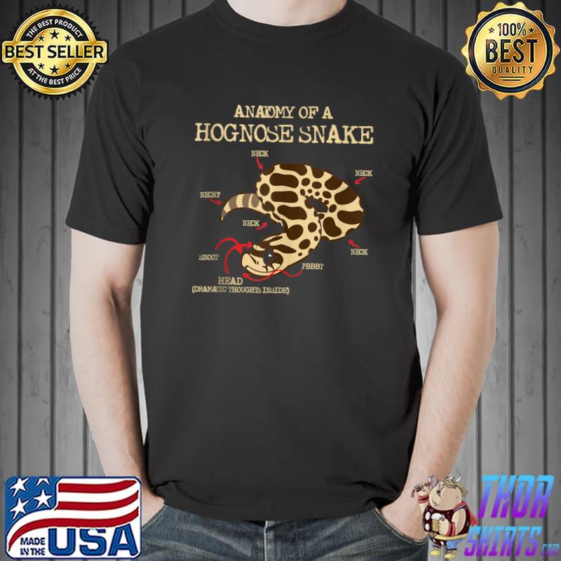 Reptile Animal Lover Anatomy of a Hognose Snake T-s Unisex