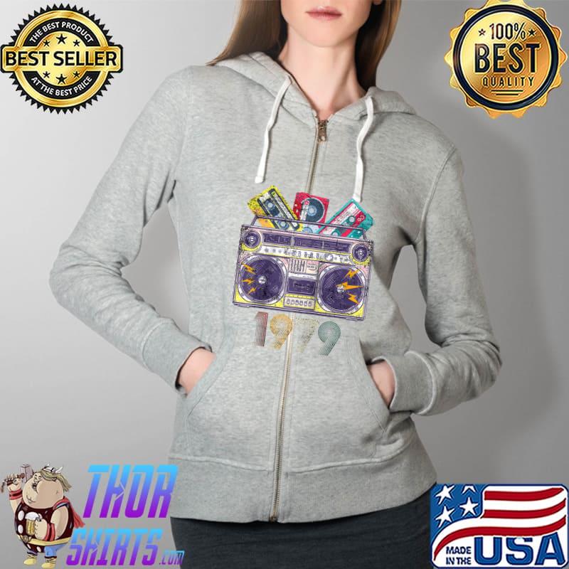 Retro vintage best of 1979 t awesome since T-s Full Zip Hooded