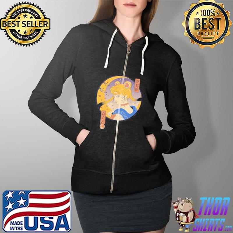 Sailor Moon Shirt Full Zip Hooded
