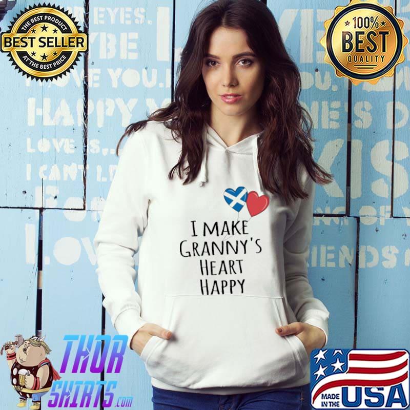 Scotland I Make Granny's Heart Happy Shirt