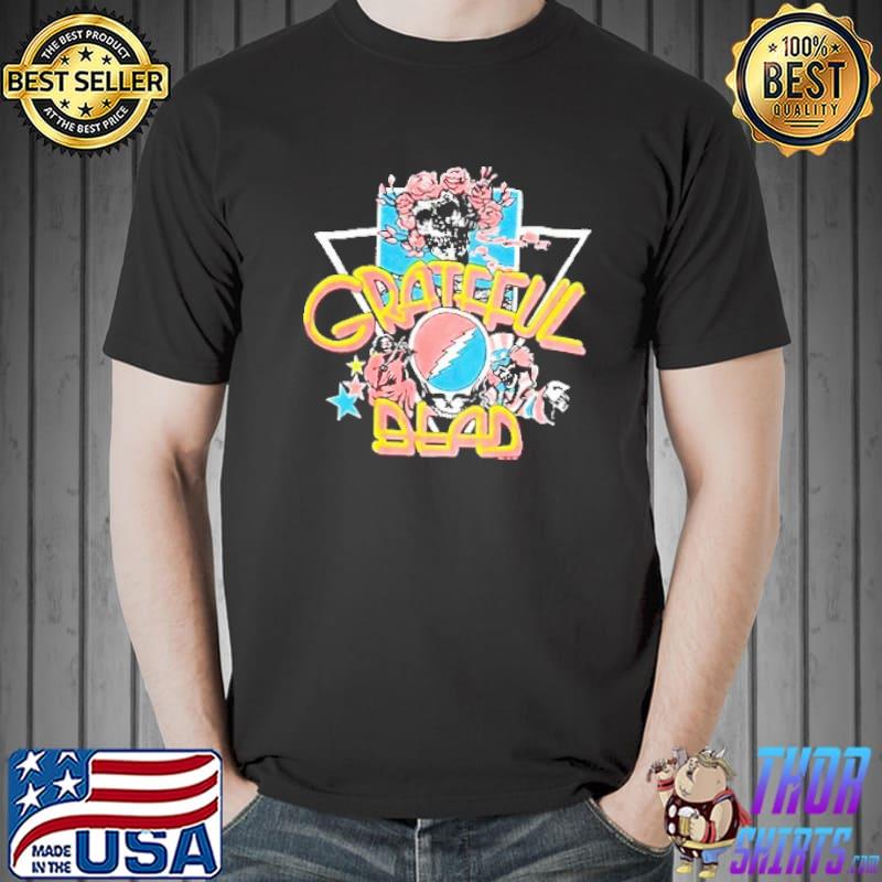 Skull Junk Food Grateful Dead Neon Shirt Unisex