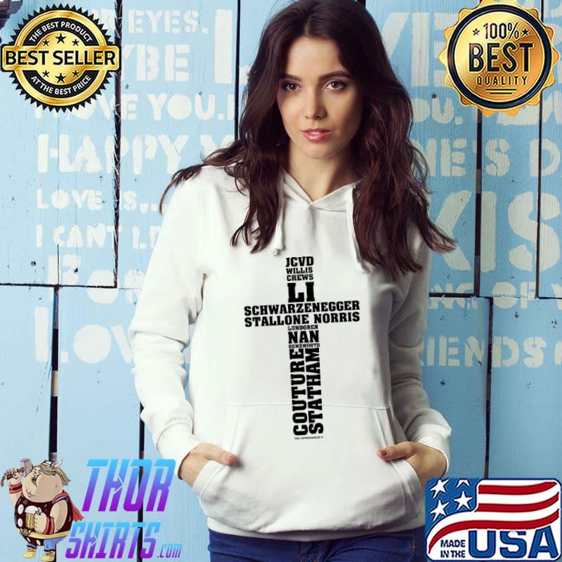 The Expendables Willis Crews Stallone Norris Lundgren Nan Couture Statham Shirt