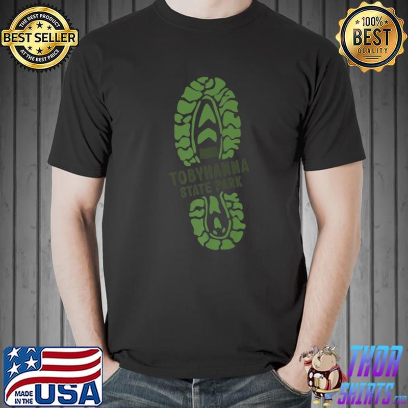 Tobyhanna State Park Pennsylvania PA Hiking Boot Premium T-Shirt Unisex