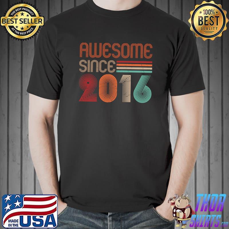 Top awesome Since 2016 Vintage T-s Unisex