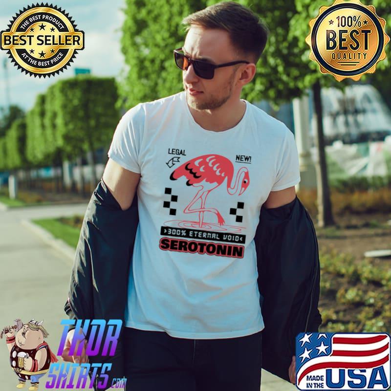 Top flamingo Legal New 300% Eternal Void Serotonin Shirt
