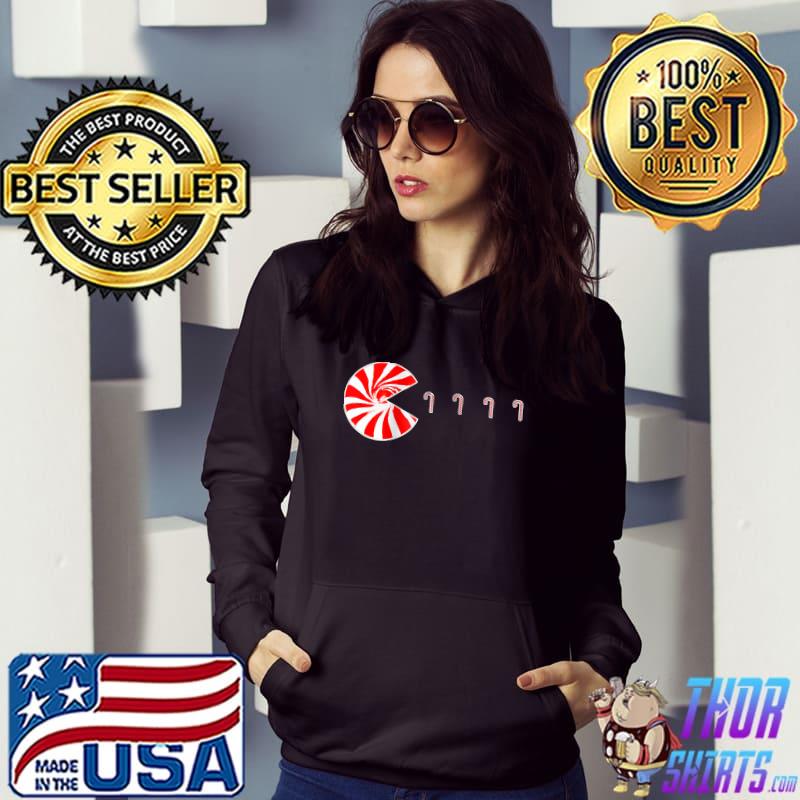 Top funny Christmas Candy Cane Pajama Shirt for Video Game Lover T-Shirt