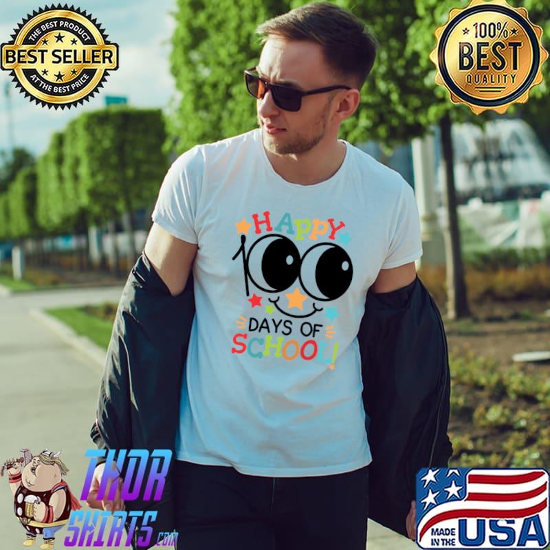 Top happy 100 days of school T-s Unisex