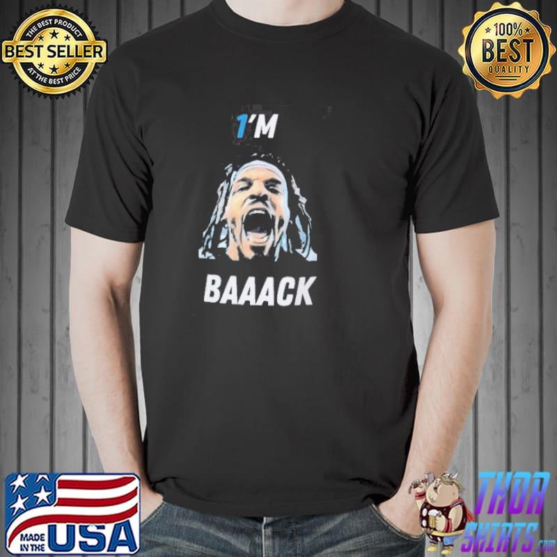 Top I'm Baaack Cam Newton Shirt Unisex