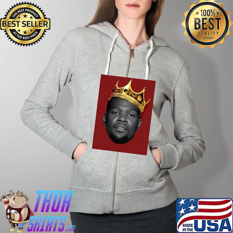 Top kevin Durant KD Brooklyn Nets Shirt Full Zip Hooded