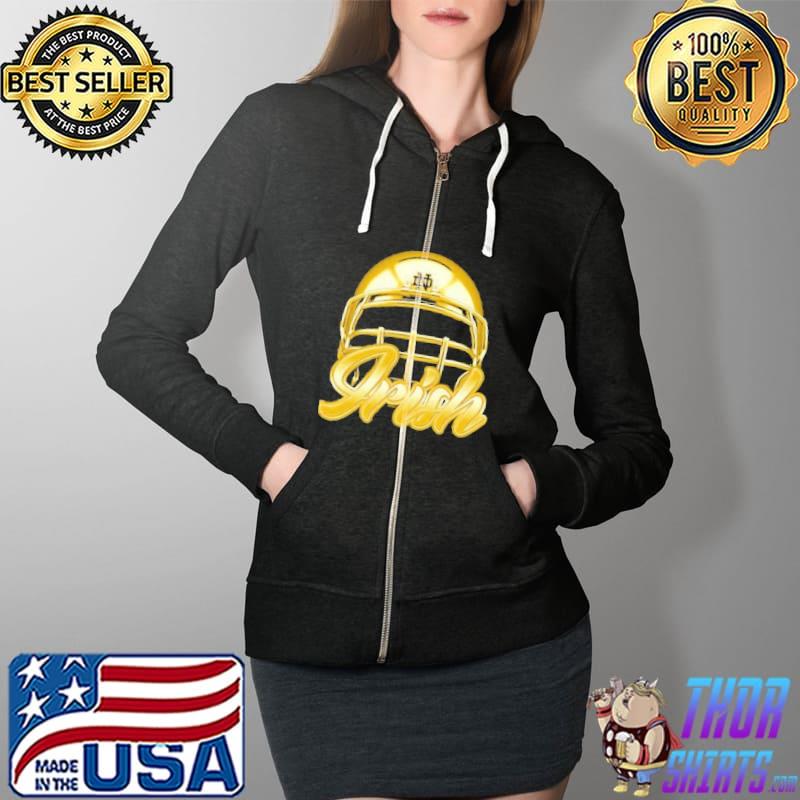 Top Notre dame fighting irish football Full Zip Hooded