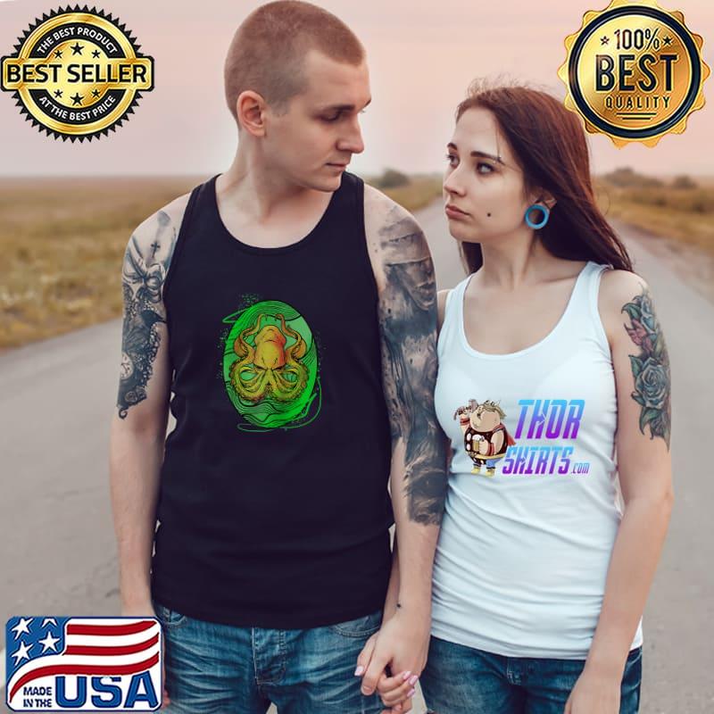 Top ocean Kraken Cephalopod T-Shirt Tank Top
