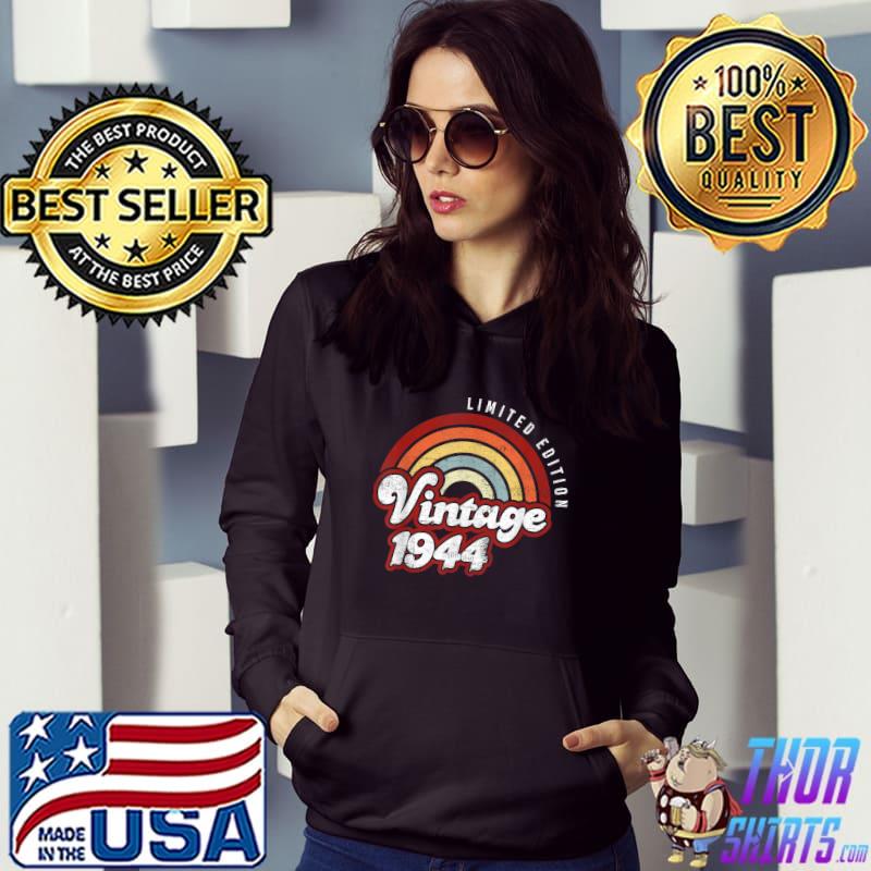 Top vintage 1944 77 Years Old 77th Birthday Limited Edition T-Shirt