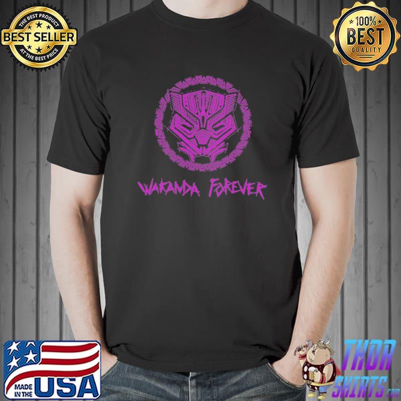 Wakanda Forever The Black Panther Symbol Shirt Unisex
