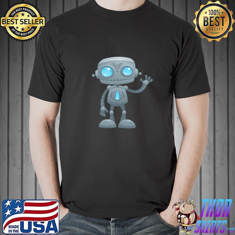 Waving Robot John Schwegel Shirt Unisex