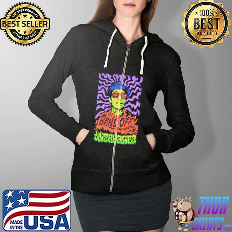 Wiz Khalifa Bake Off San Francisco 420 Smoking Shirt Full Zip Hooded