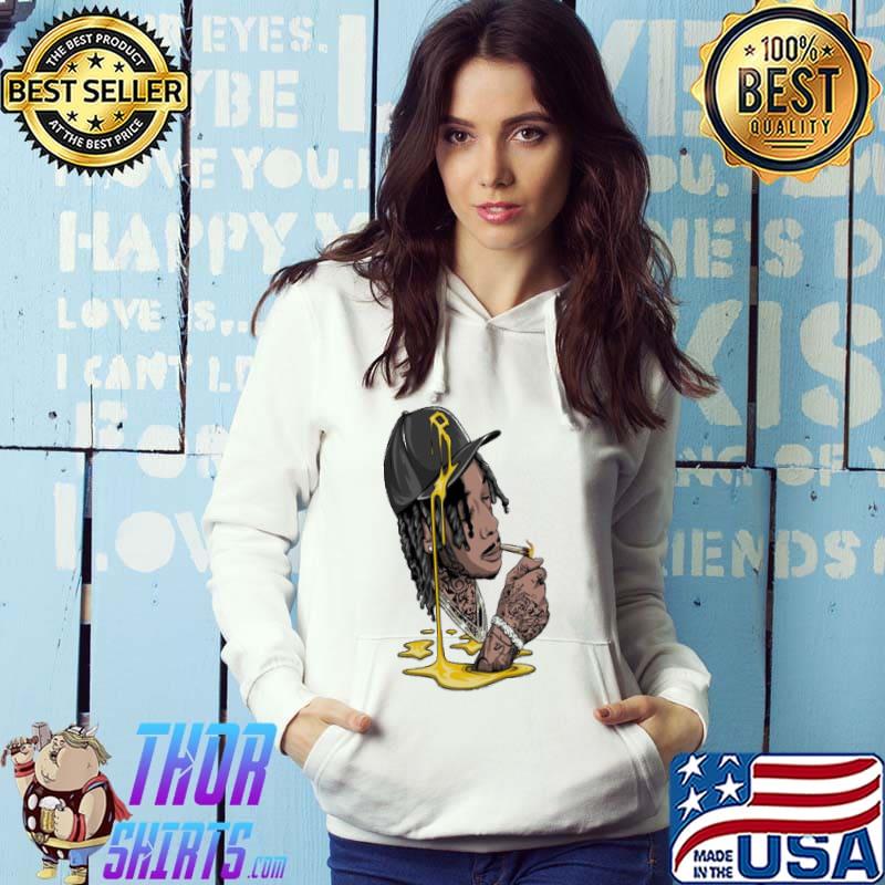 Wiz Khalifa Gold Smoking Weed Shirt