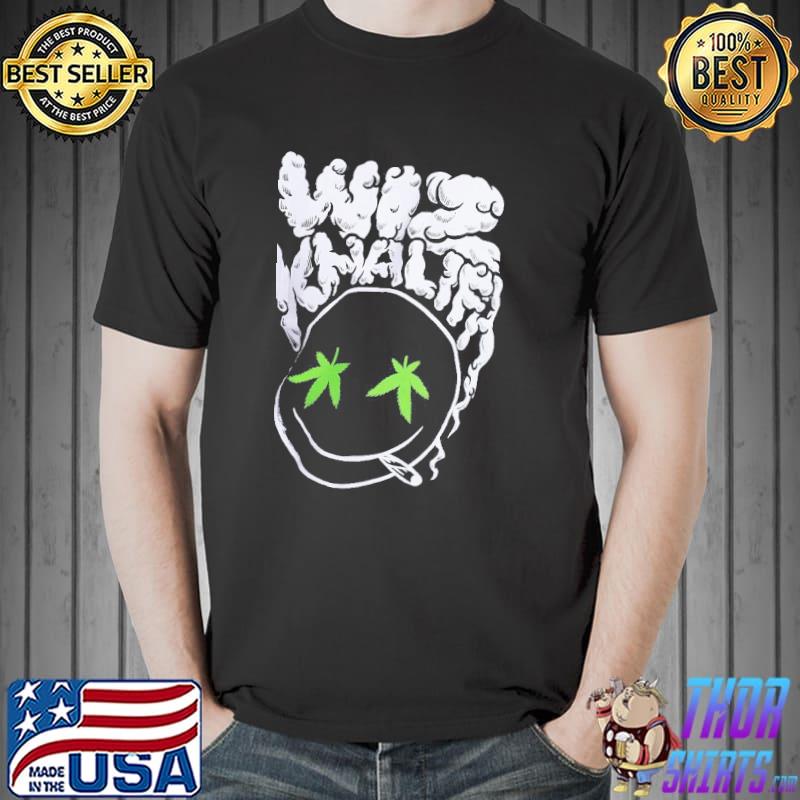 Wiz Khalifa Smokey Smiley Weed Shirt Unisex