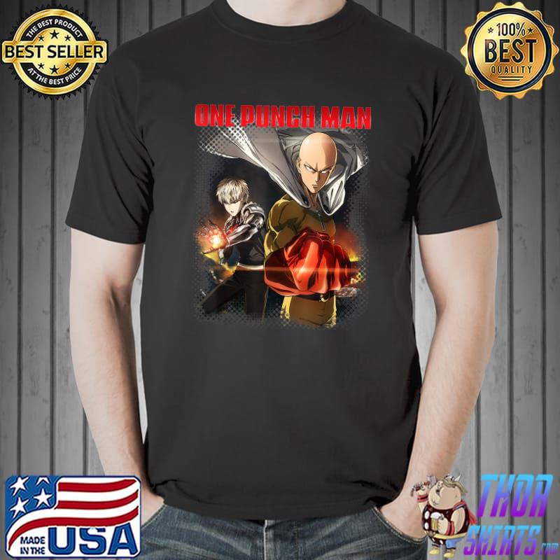 Anime One Punch Kawaii Otaku Man Japanese Waifu Manga T-Shirt Unisex