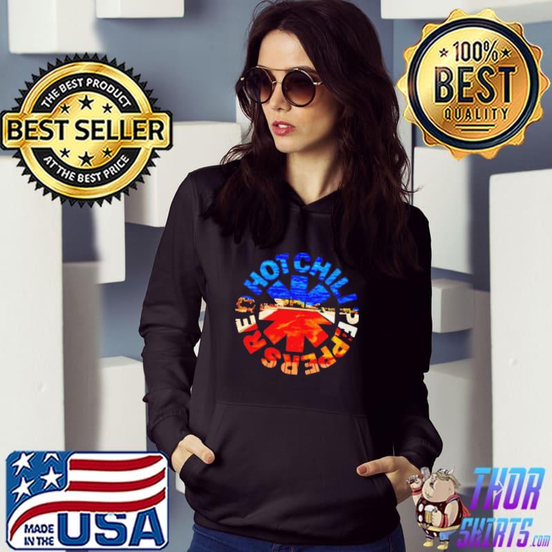 Awesome Red hot chilI peppers logo nice shirt