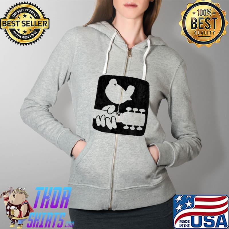 Awesome Woodstock Sing II Shirt Full Zip Hooded