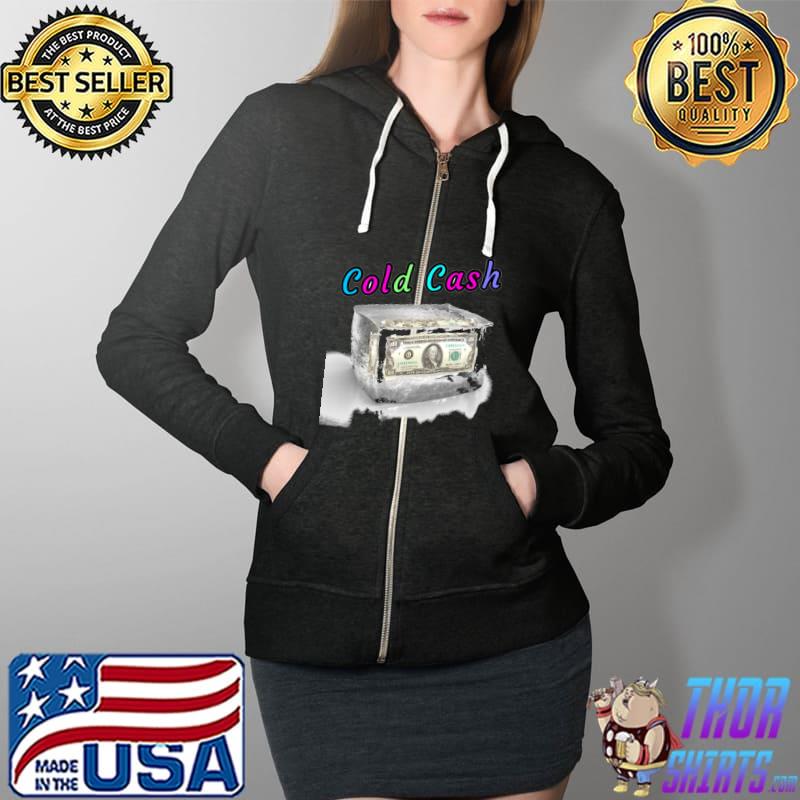Cold cash section 8 design T- Full Zip Hooded