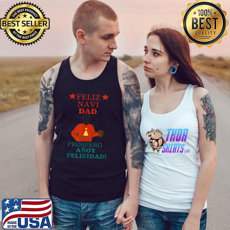 Feliz Navidad dad Art T-Shirt Tank Top