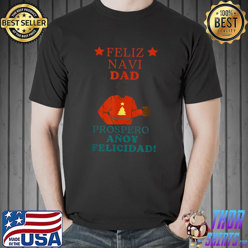 Feliz Navidad dad Art T-Shirt Unisex