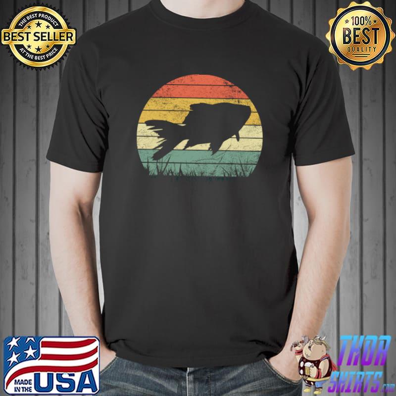 Fish Tank Retro Aquarium Lover Fishkeeper Vintage Fish Tank T-Shirt Unisex