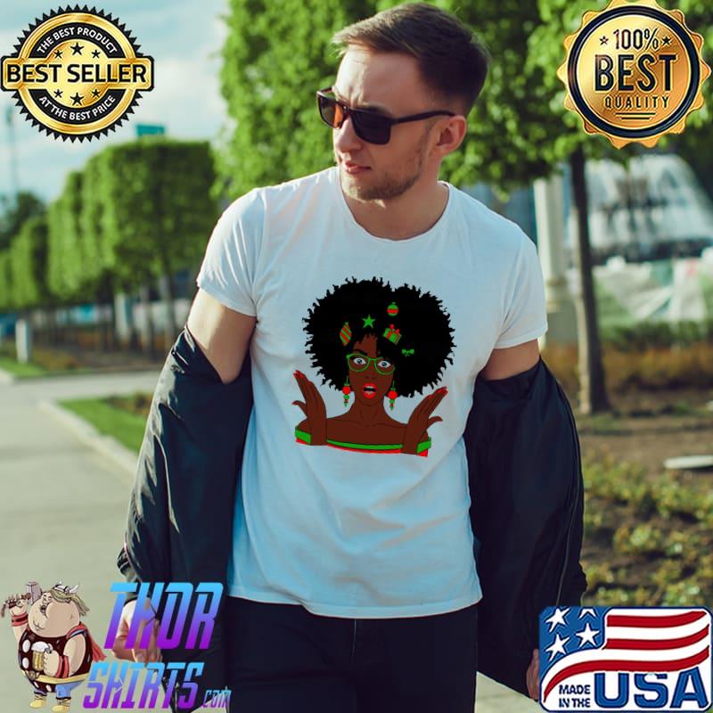 Funny Black woman Merry Christmas Unisex