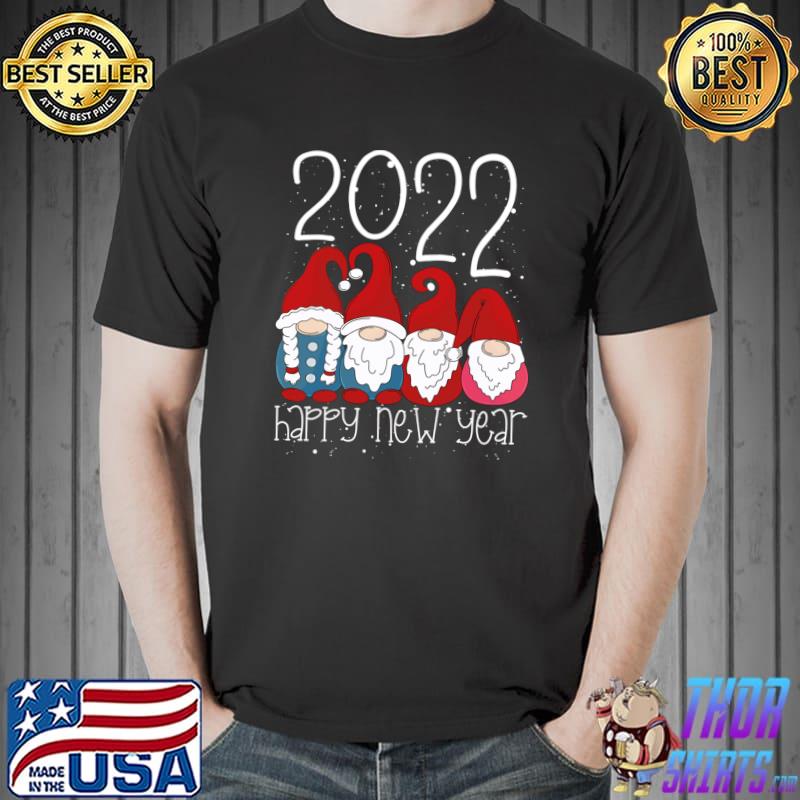Funny Happy New Year 2022 Nordic Gnomes Lover New Year’s Eve Party Pullover Hoodie Unisex