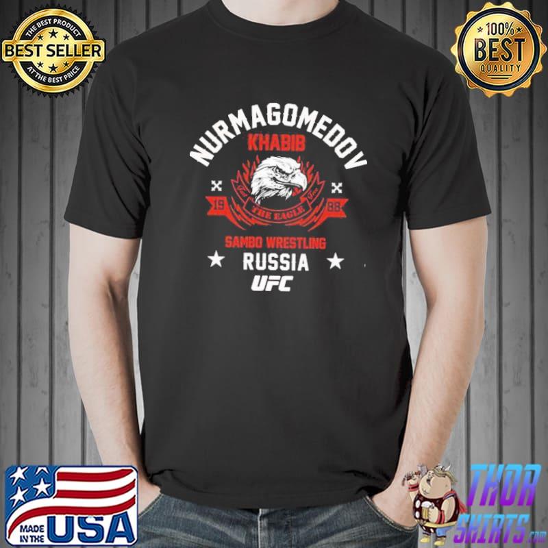 Funny Khabib Nurmagomedov The Eagle Mma Ufc Russia Shirt, hoodie, sweater,  long sleeve and tank top