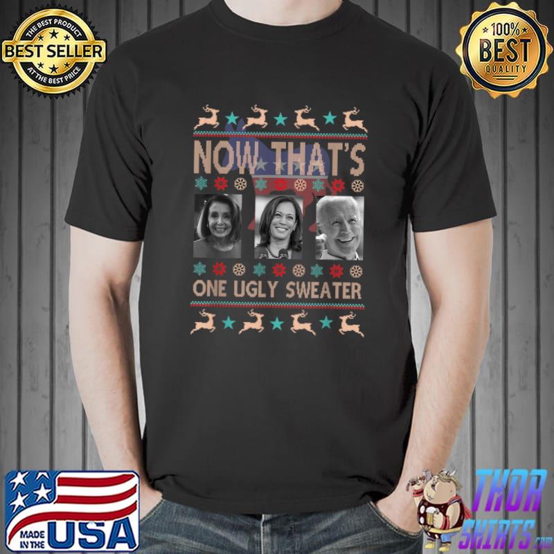 Funny Now That's One Ugly Joe Biden Harris Jill Biden T-Shirt Unisex