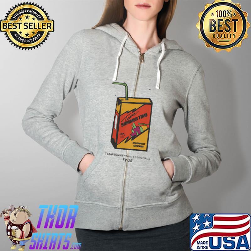 High Quality Create Supply Merch Tst Juice Box Shirt Full Zip Hooded
