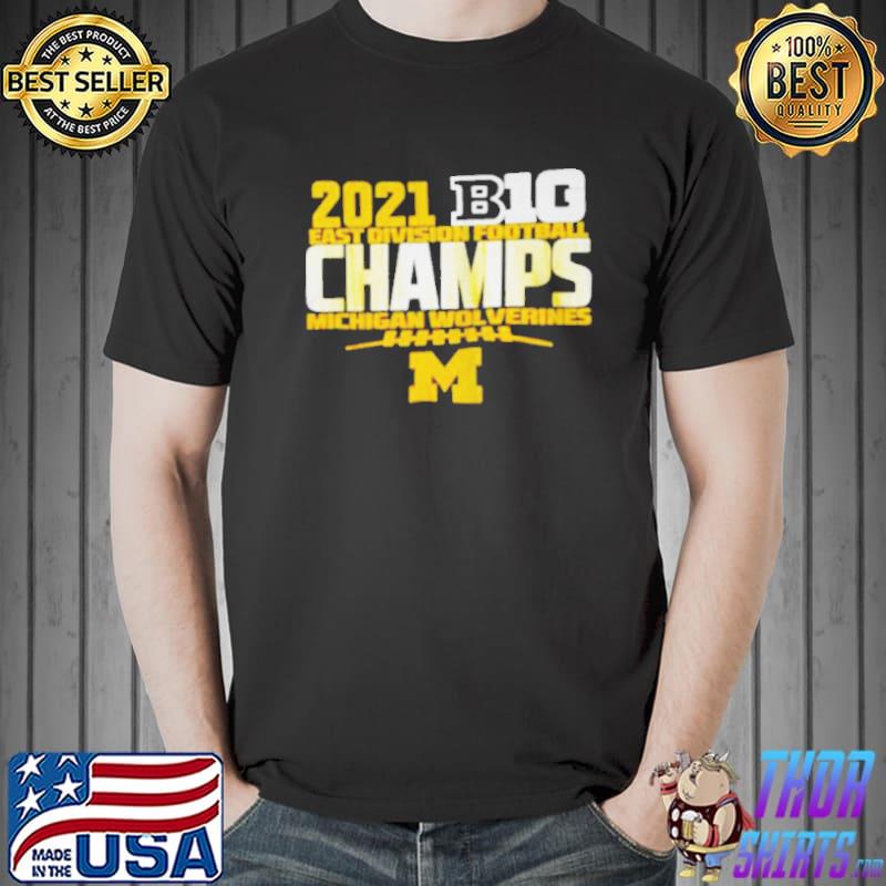 Michigan big ten championship 2021 Football game shirt