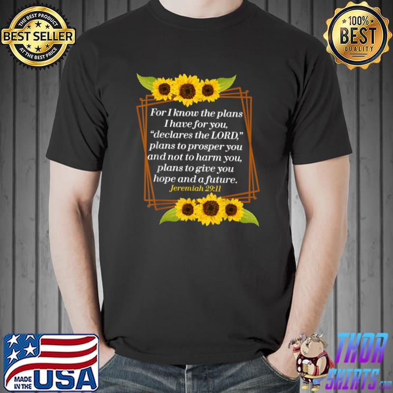 Original Jeremiah 2911 Bible Christian for Christian T-Shirt Unisex
