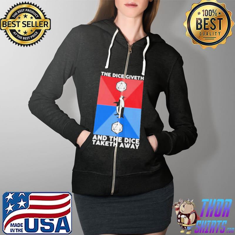 Original Penguins the dice giveth and the dice taketh day Full Zip Hooded